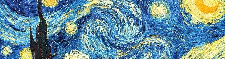 notte stellata van gogh