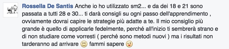 Sm2 testimonianza Rossella De Santis eccellenza