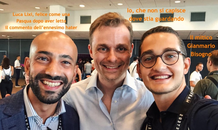 Andrea Giuliodori, Luca Lixi, Gianmario Bisogno