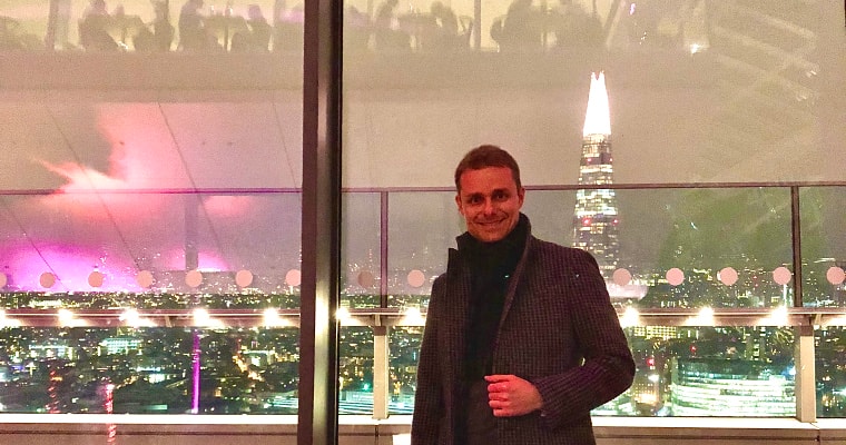 Andrea Giuliodori a Londra