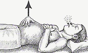 inspirazione diaframmatica Fase 1: inspirazione diaframmatica